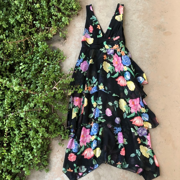 freida animal midi dress